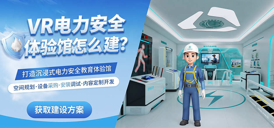 VR 电力安全体验馆怎么建？建设标准与实训配置方案
