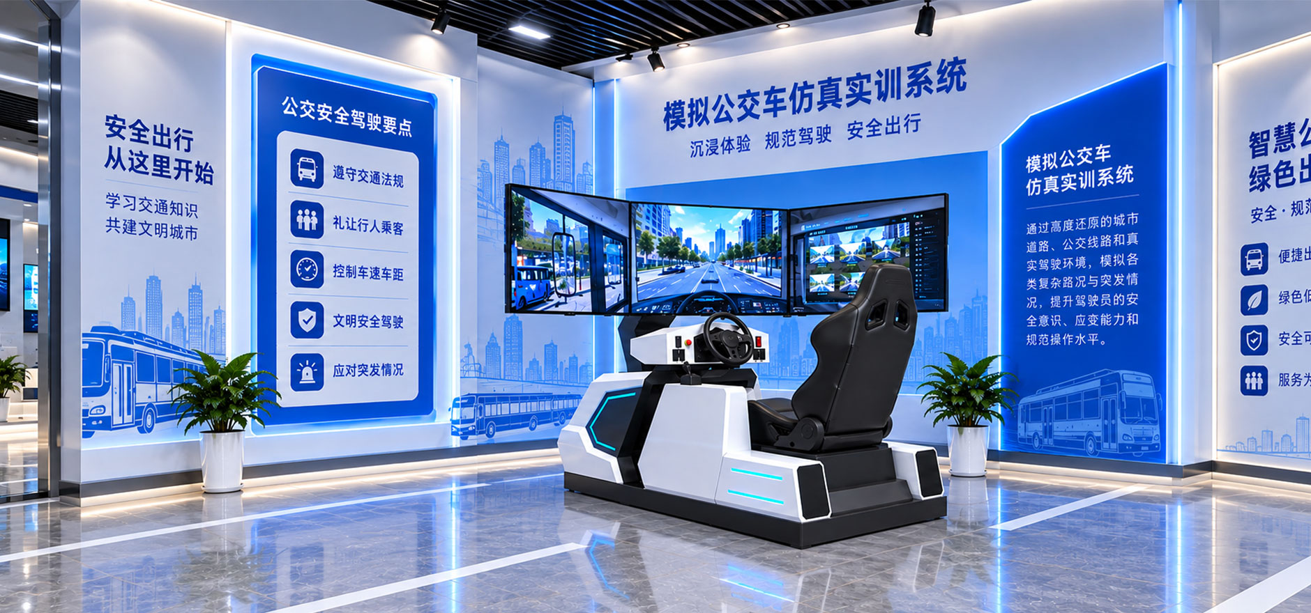 新品发布|模拟公交车驾驶仿真实训设备上线,助力公交驾驶员安全实训教育