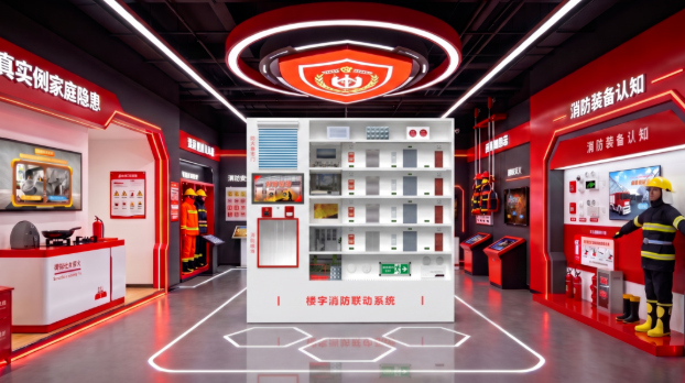 产品介绍丨告别枯燥科普！这款沉浸式消防联动演示设备，看懂火灾应急全流程